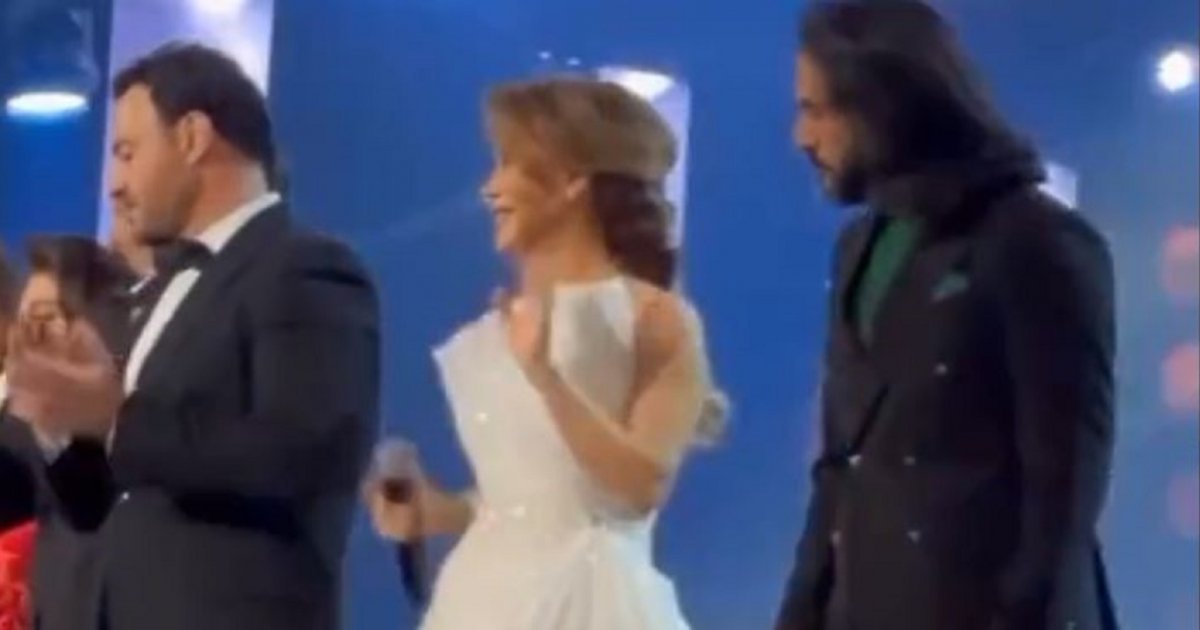 After the news of Nawal Al Zoghbi’s abandonment of Bahaa Sultan on Trio Night… a video reveals what happened