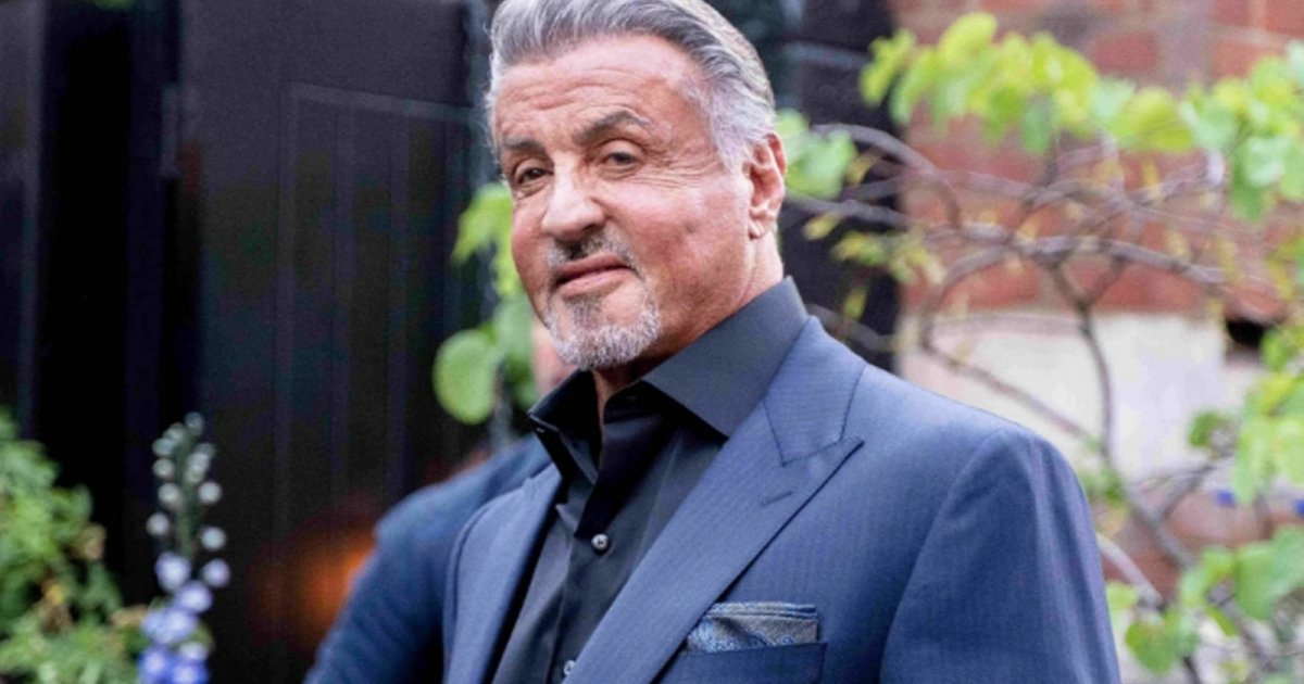 Sylvester Stallone with a touching moment from the Vatican