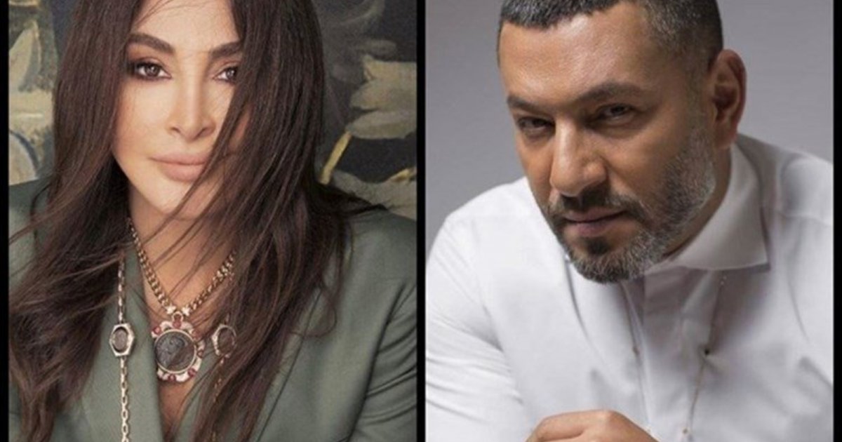 Through their song, artistic messages exchanged between Elissa and Ziad Bourji