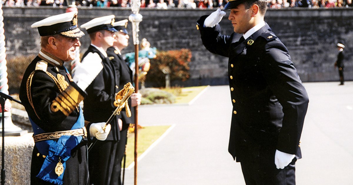 An outstanding Lebanese man who deservedly received the sword of the late Queen Elizabeth.