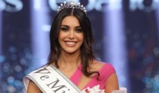 ياسمينا زيتون بأول ظهور لها بعد فوزها بلقب ملكة جمال لبنان