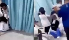 بالفيديو- مواطن سعودي يعتدي بالضرب على ممرضة