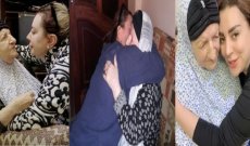 بالفيديو- شكران مرتجى تنهار في مراسم تشييع والدتها