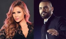 كارول سماحة وجوزيف عطية في حفل إنتخاب ملك جمال لبنان