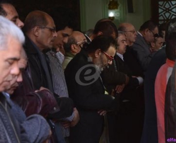 تشييع جنازة المنتج المصري محمد حسن رمزي