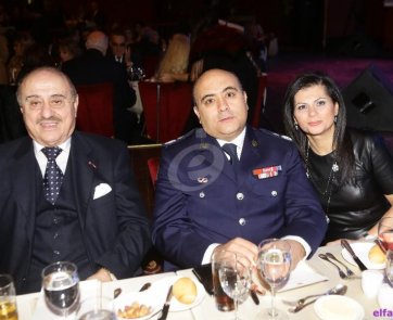 العميد مروان صافي و زوجته رولا و  د ميشال  جحا