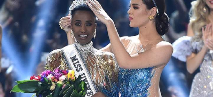 فوز ملكة جمال جنوب أفريقيا بلقب ملكة جمال الكون 2019