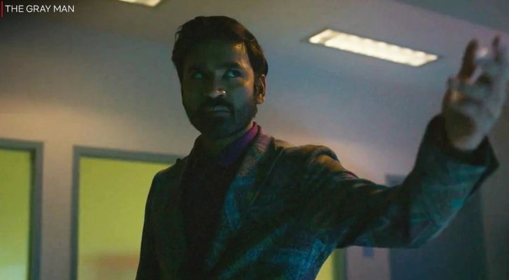 Indian Dhanush on a deadly mission in The Gray Man