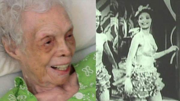 راقصة جاز في عمر الـ 102 تشاهد نفسها في فيديو لأول مرة