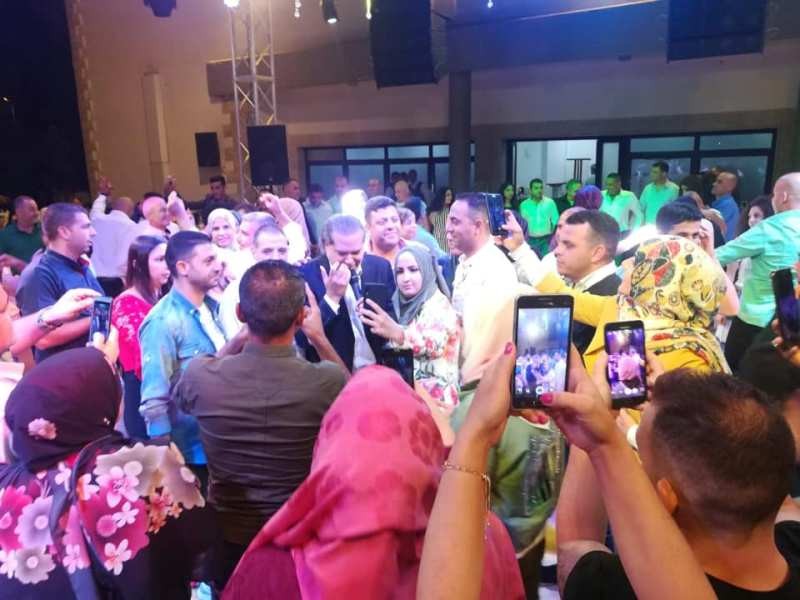هاني العمري يحتفل بـ عيد الجيش في البقاع-بالصور